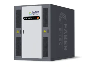 Faber E-Tec Cube XL Battery Storage with 836 kWh